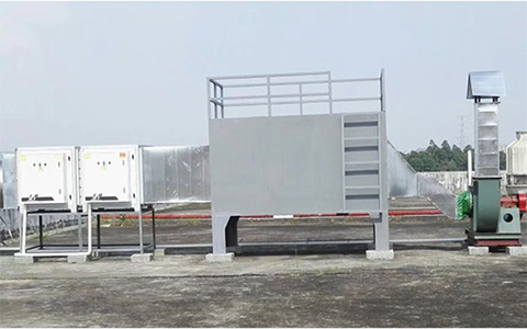 深圳某印刷企業VOCs廢氣處理工程